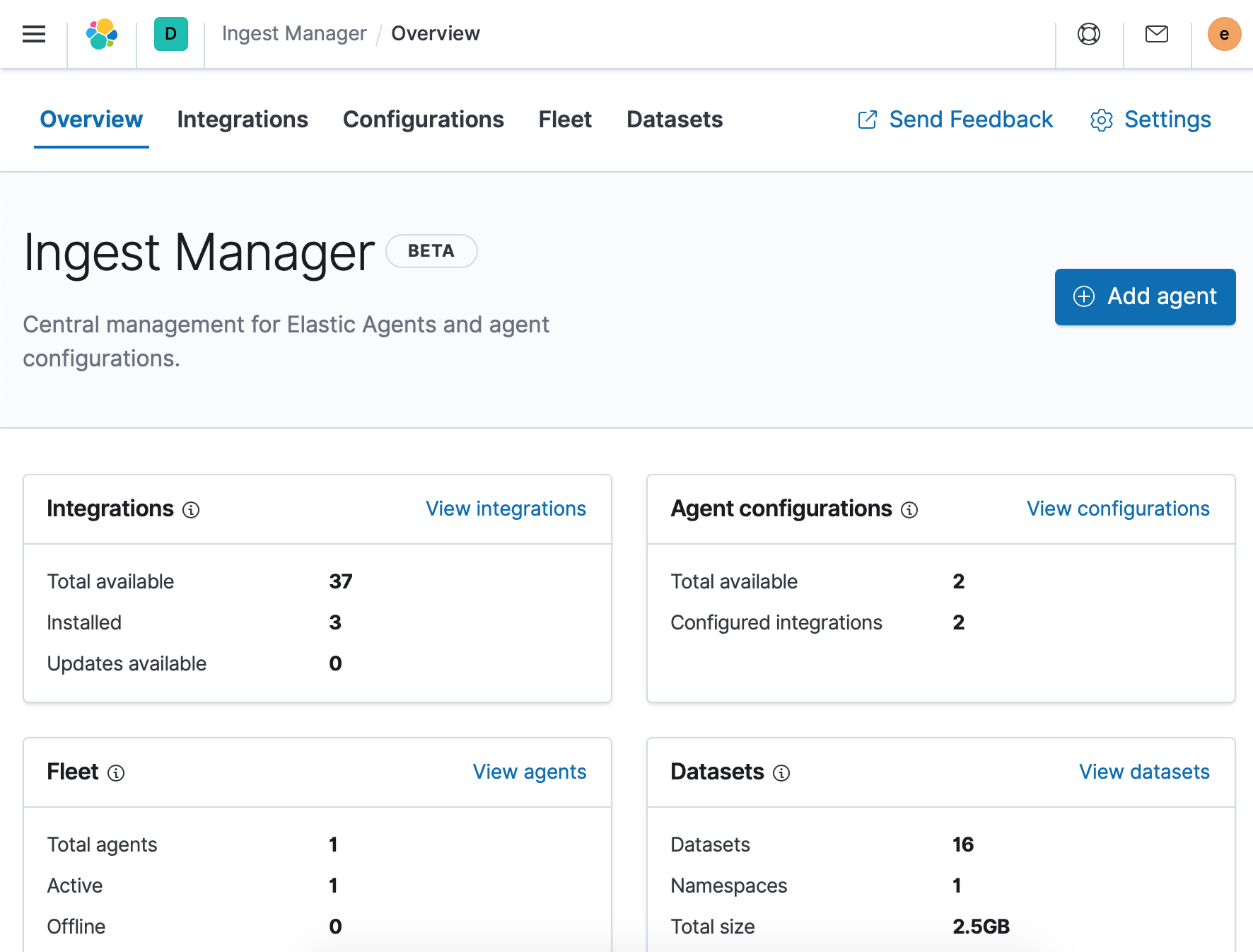 Ingest Manager
